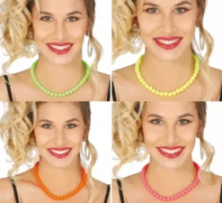 Collane al neon assortite da 40 cm