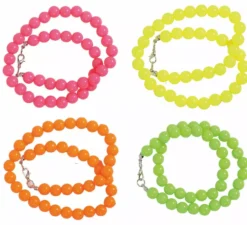 Collane al neon assortite da 40 cm