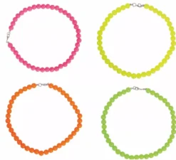 Collane al neon assortite da 40 cm