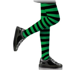 Collant da bambino a righe nere in vari colori