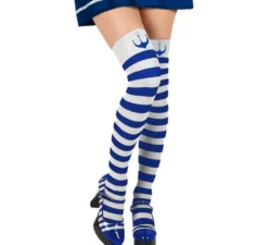 Collant da marinaio blu e bianco