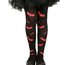Collant pipistrello rosso per bambini