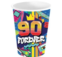 Confezione da 6 bicchieri anni '90 da 240 ml