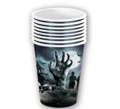 Confezione da 6 bicchieri da cimitero da 240 ml (9 cm).