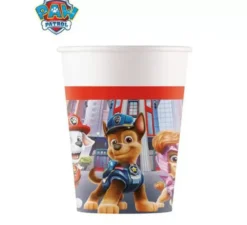 Confezione da 6 bicchieri di carta Paw Patrol da 200 ml