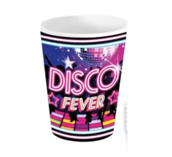 Confezione da 6 bicchieri Disco Fever da 240 ml/9 cm