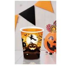 Confezione da 6 Bicchieri Zucca da 355 ml (11 cm)