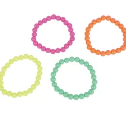Confezione da 4 bracciali Neon