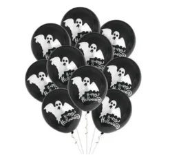 Confezione da 10 Palloncini Fantasma da 30 cm
