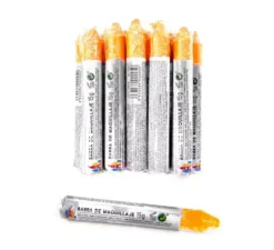 Confezione da 12 pastelli arancio fluorescente
