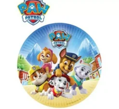 Confezione da 8 piatti di carta Paw Patrol da 18 cm