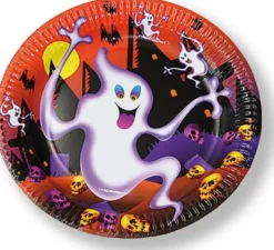 Confezione da 6 piatti fantasma 22 cm