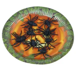 Confezione da 4 ragni 10 cm