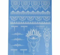 Confezione da 6 sagome decorative per mani misura 12X16 cm
