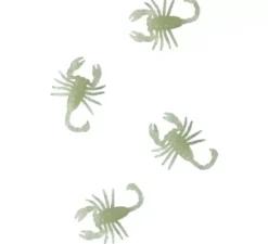 Confezione da 8 Scorpioni Glow in the Dark da 6 cm