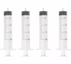 Confezione da 4 siringhe da 12 cm