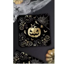 Confezione da 12 tovaglioli Zucca Oro 33X33 cm