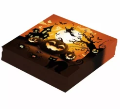 Confezione da 12 tovaglioli Zucca 33X33 cm