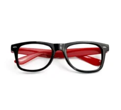 Cornice Nerd rossa e nera