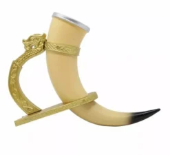 Corno vichingo con supporto 25 cm