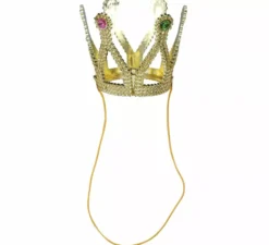 Corona della regina in oro e pietre