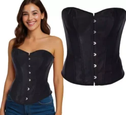 Corsetto nero per donna