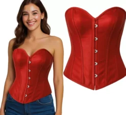 Corsetto rosso per donna