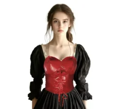 Corsetto rosso per donna