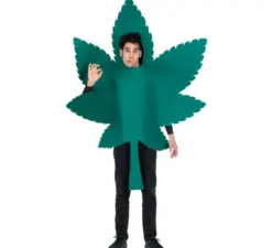Costume adulto foglia di marijuana