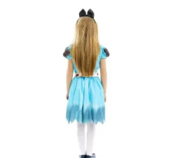 Costume Alice Zombie abito classico blu per ragazze e adolescenti