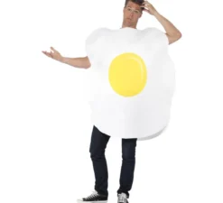Costume all'uovo fritto per adulti