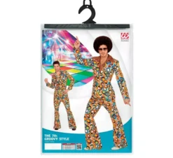 Costume anni '70 Bolle multicolori per uomo