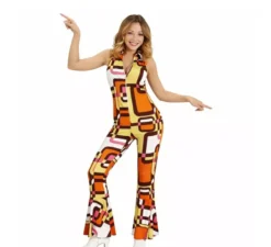 Costume anni '70 in tuta da donna