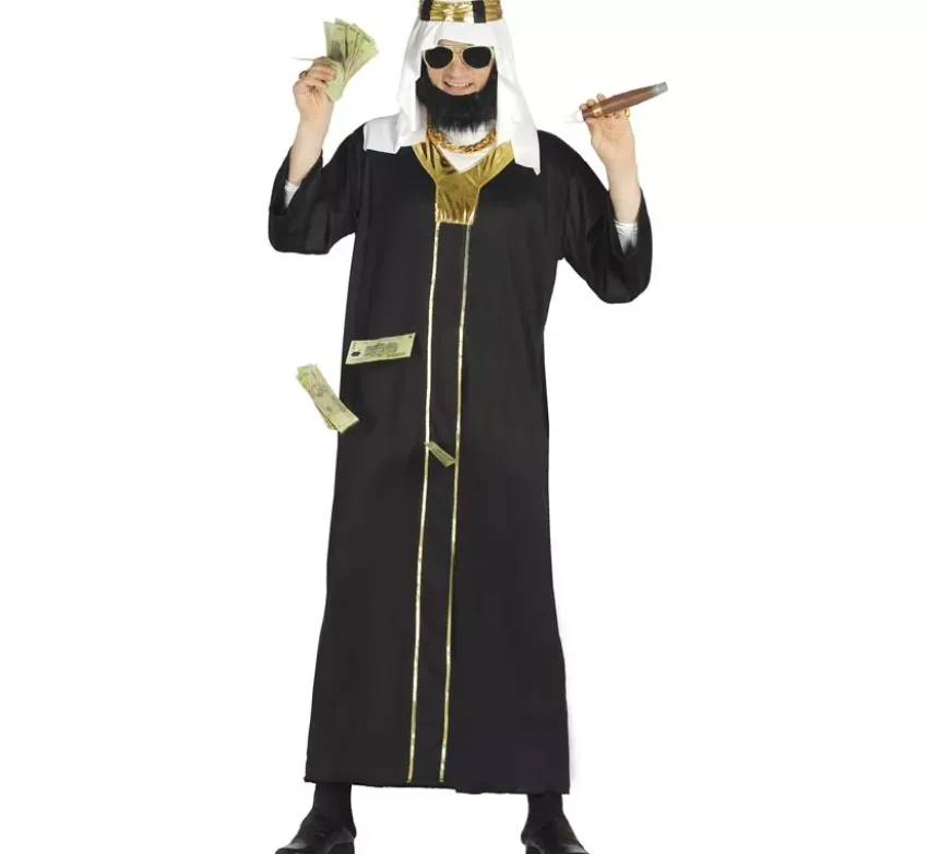 Costume arabo da sceicco per un uomo