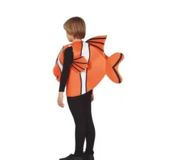 costume arancione di pesce per i bambini