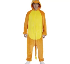 Costume arancione drago per adulti