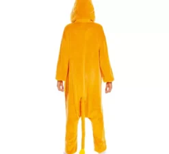 Costume arancione drago per adulti