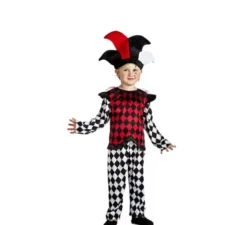 Costume arlecchino per un bambino