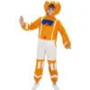 Costume bambola di biscotto di panpepato per un ragazzo