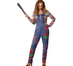costume bambola insanguinata per le donne