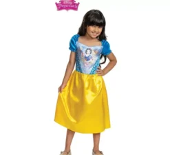 Costume basico da Biancaneve per bambina