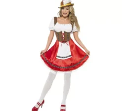 Costume bavarese per donna per l' oktoberfest