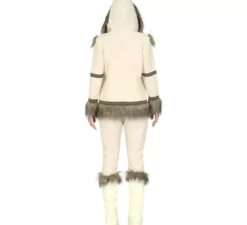 costume bianco Eskimo per le donne