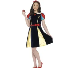 Costume bianco neve per teenager e donna