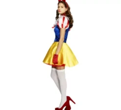 Costume bianco neve per una donna