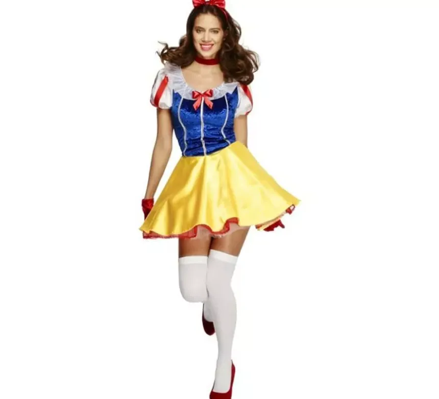 Costume bianco neve per una donna