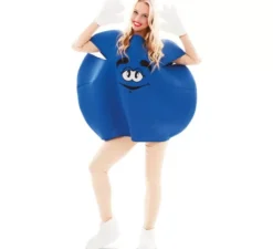Costume blu cioccolato per adulti