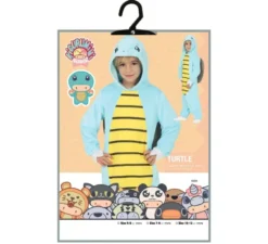 costume blu della tartaruga per i bambini