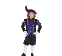 Costume blu e nero per un ragazzo