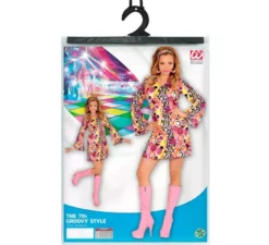 Costume Bolle e Fiori anni '70 per donna